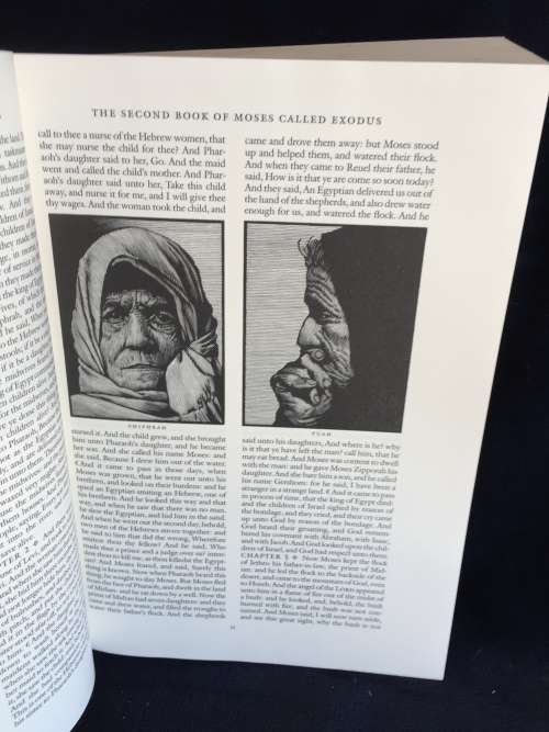 The Holy Bible: A Facsimile Of The Pennyroyal Caxton Edition of King James Version by Barry Moser