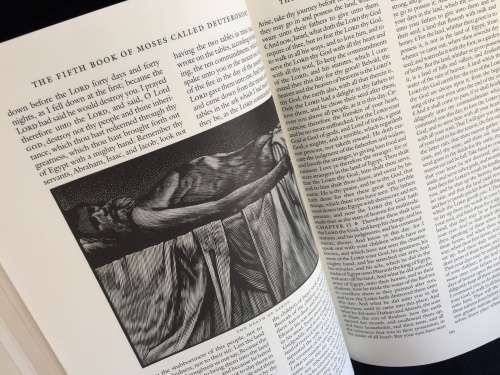 The Holy Bible: A Facsimile Of The Pennyroyal Caxton Edition of King James Version by Barry Moser