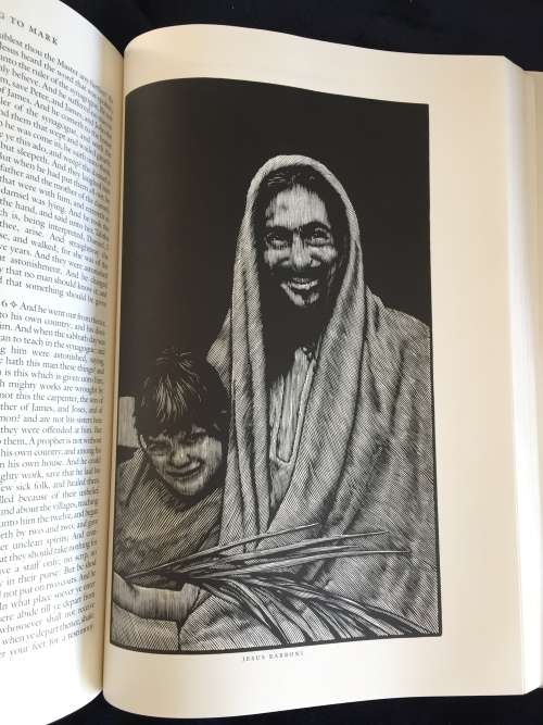 The Holy Bible: A Facsimile Of The Pennyroyal Caxton Edition of King James Version by Barry Moser
