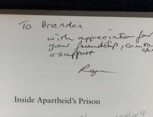 Inside Apartheid`s Prison by Raymond Suttner | Signed / Inscribed