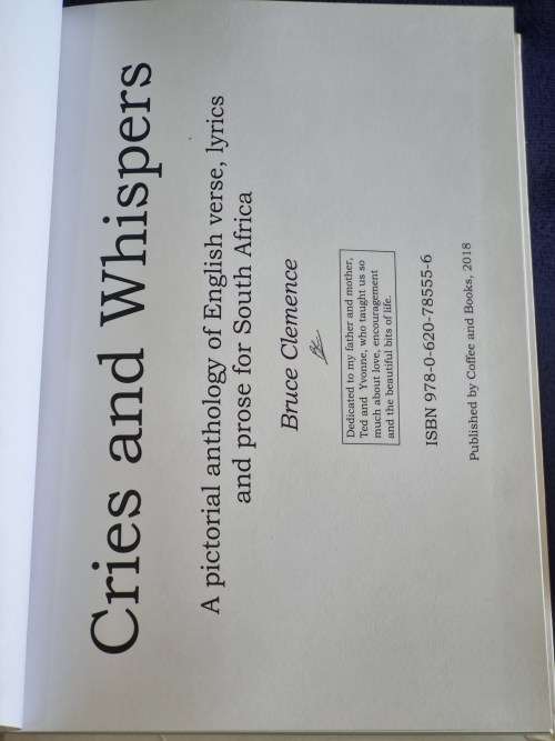 Cries and Whispers by Bruce Clemmence