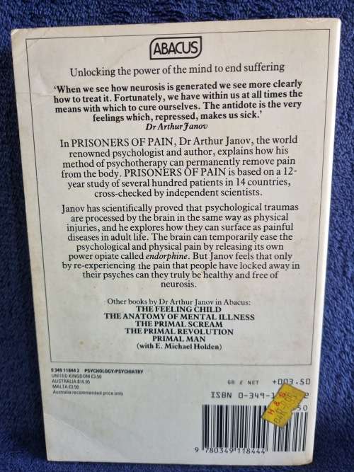 Prisoners of Pain  by Arthur Janov