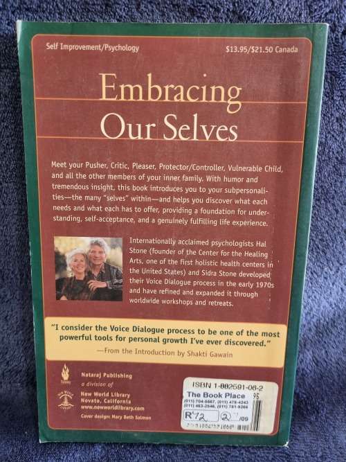 Embracing Ourselves by Hal Stone and Sidra L Stone | The Voice Dialogue Manual