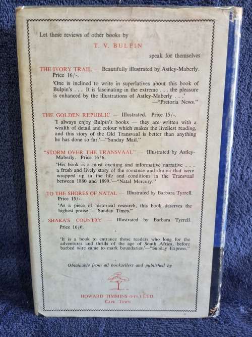 Lost Trails of the Transvaal by T V Bulpin and A A Telford