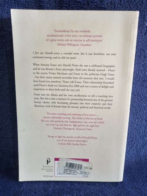 Must You Go? by Antonia Fraser | My Life with Harold Pinter