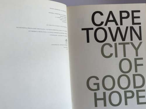 City of Good Hope by  A H Honikam