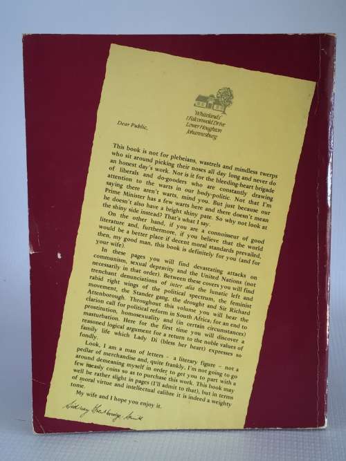 Letters from the White South by Sidney Trentbridge - Smith