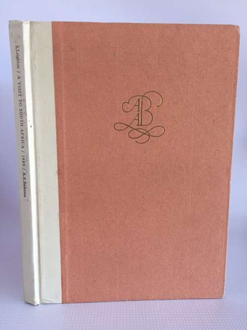 Notes On a Visit to South Africa by A M Lewin Robinson