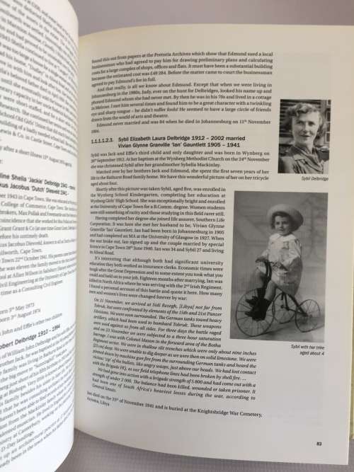 Cornwall to the Cape ~ The Story of the South African Delbridges by Steve Herbert | Scarce