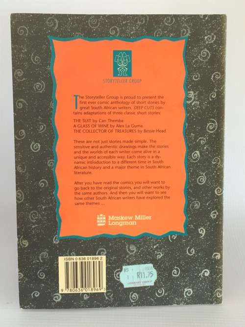 Deep Cuts: Graphic adaptations of stories by Bessie Head, Can Themba and  Alex la Guma