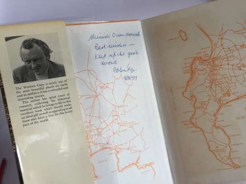 Know Your Cape by John Muir 1975 | Inscription to Min Owen Horwood from unknown signature
