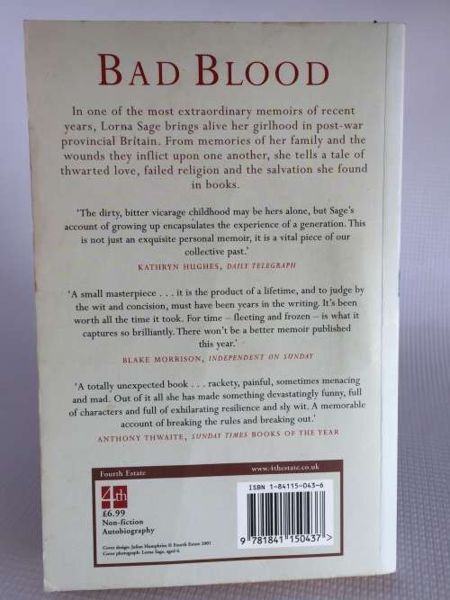 Bad Blood by Lorna Sage