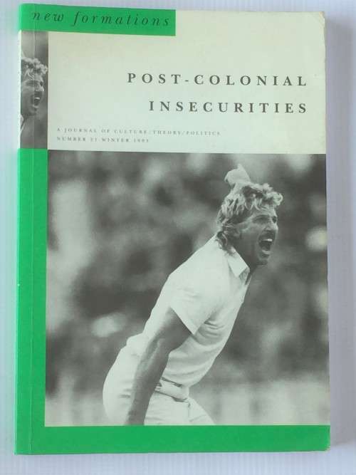 Post-Colonial Insecurities by Judith Squires | New Formations No 21 Articles JM Coetzee