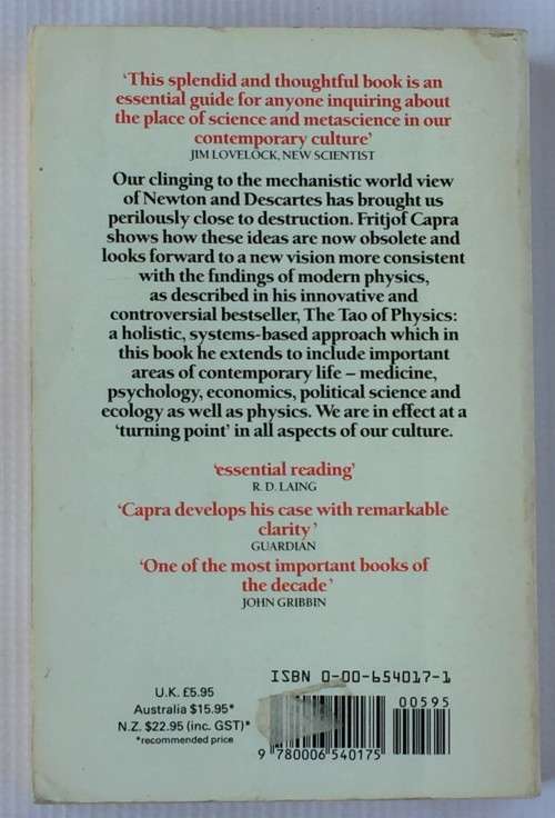 The Turning Point by Fritjof Capra