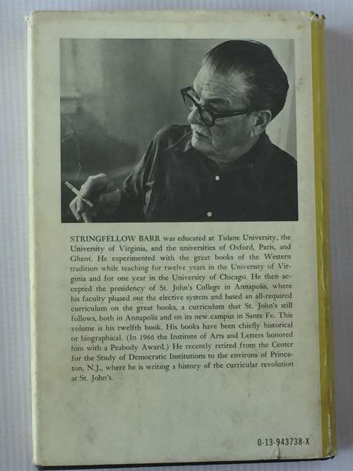 Voices that Endured by Stringfellow Barr | The Great Books and the Active Life