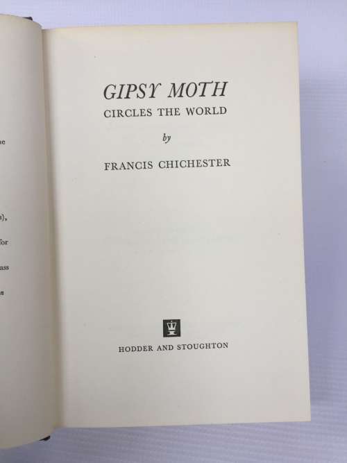 Gipsy Moth Circles the World by Francis Chichester