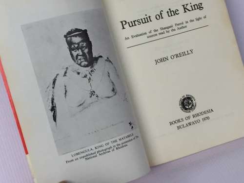 Pursuit of the King by John O`Reilly | Rhodesiana