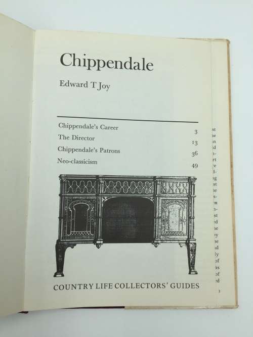 Chippendale by Edward T Joy | Country Life Collectors