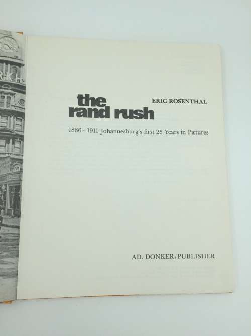 The Rand Rush by Eric Rosenthal