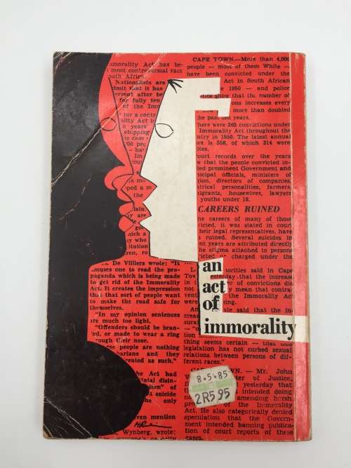 An Act of Immorality by Des Troye
