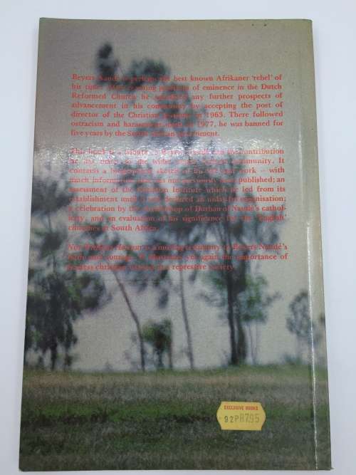 Not Without Honour ~ Tribute to Beyers Naude by Peter Randall | First Edition