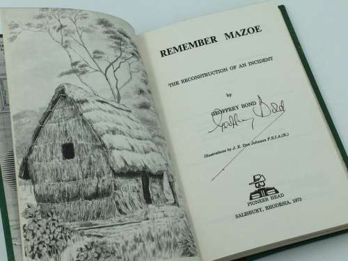 Remember Mazoe by Geoffrey Bond | Signed De Luxe Collectors Edition No 5