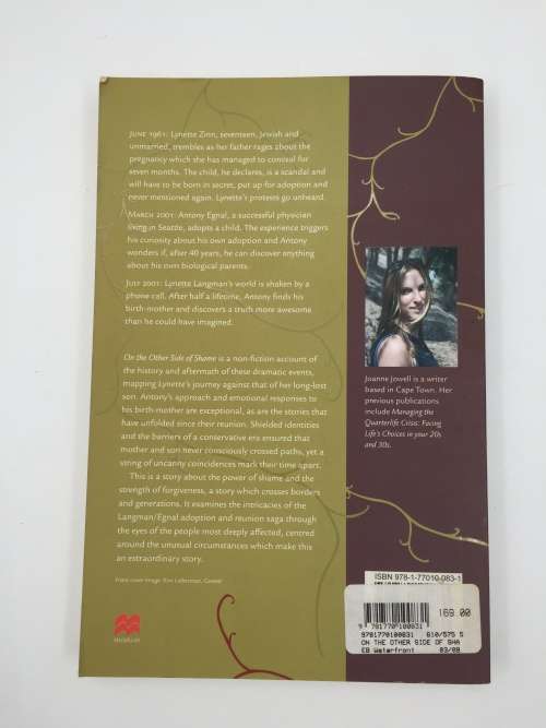 On the Other Side of Shame by Joanne Jowell | An Extraordinary Account of Adoption and Reunion