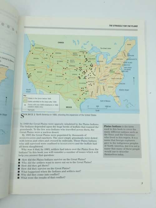 The American West 1840 - 1895 by Dave Martin and Colin Shephard | A Study in Depth