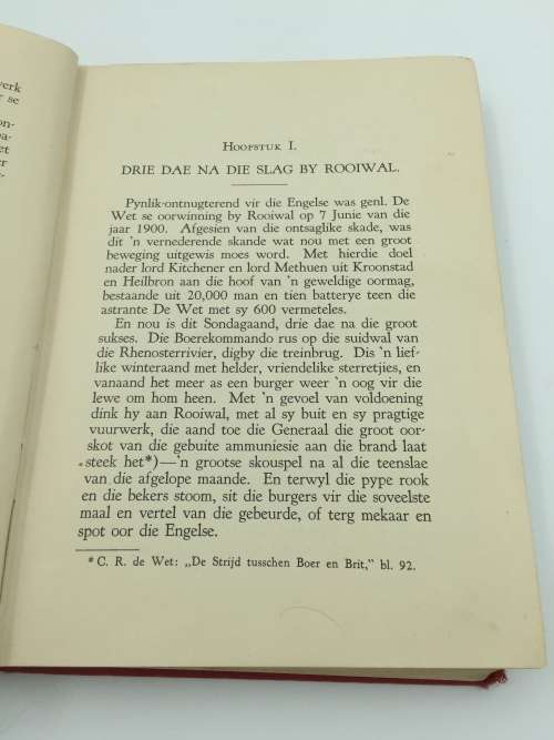 Terug na Kommando - L A Visagie Eerste Uitgawe 1932 | Avonture van Willie Steyn en vier ...