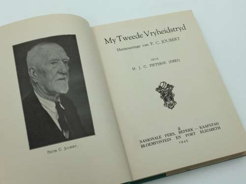 My Tweede Vryheidstryd - H J C Pieterse | Herinneringe van P.C.Joubert