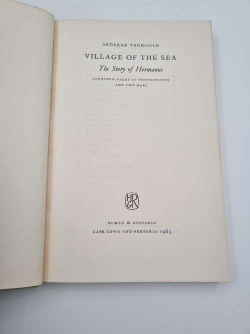 Village of the Sea by Arderne Tredgold | The Story of Hermanus