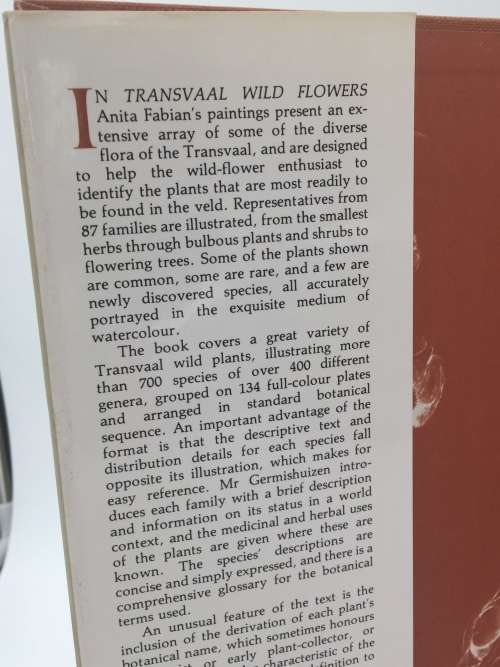 Transvaal Wild Flowers - Gerrit Germishuizen & Anita Fabian | Good First Edition