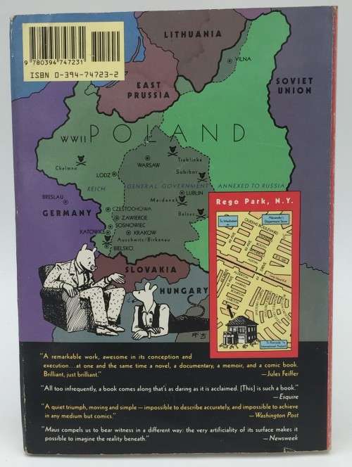 Maus by Art Spiegelman | My Father Bleeds History