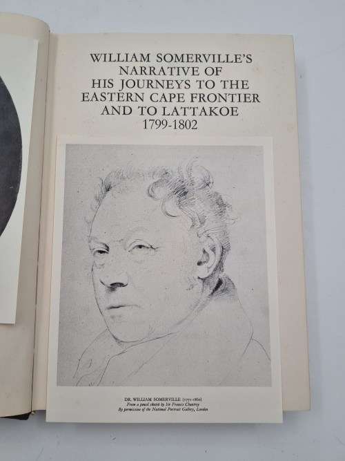 William Somerville`s Narrative of His Journeys to the Cape by Edna and Frank |VRS Second Series No10