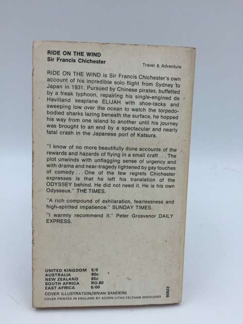 Sir Francis Chichester Ride on the Wind | His First Voyage