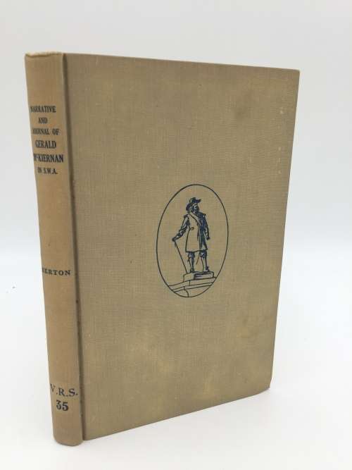 Narrative and Journal of Gerald McKiernan by Dr P Serton | VRS No 35