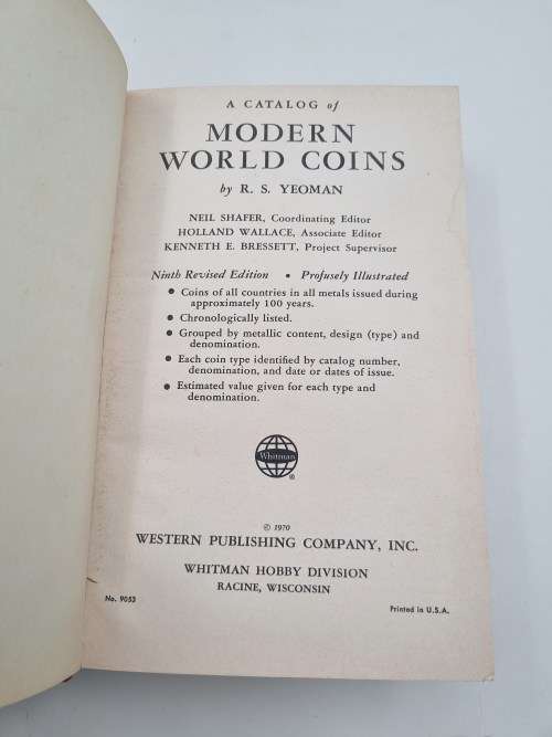 A Catalog of Modern World Coins by R S Yeoman