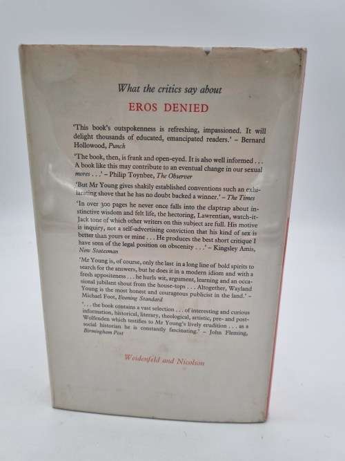 Eros Denied by Wayland Young | Studies in Exclusion I
