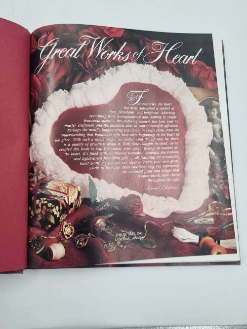 A Very Craft Book Great Works of Heart by Anne Childs