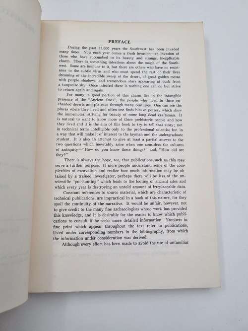 Prehistoric Indians of the Southwest by HM Wormington