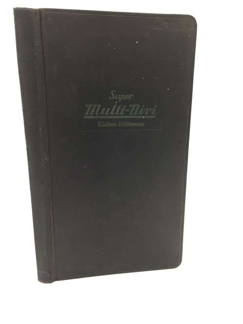 Multi-Divi - Wilken Wilkenson 1957 ~ invention for Multiplication and Division