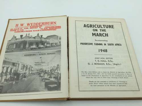 Agriculture on the March - Incorporating Progressive Farming in South Africa 1948