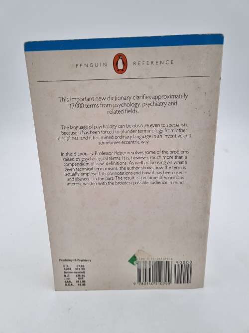 The Penguin Dictionary of Psychology by Arthur S Reber