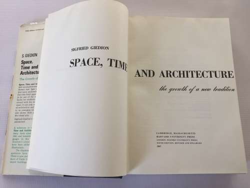 Space, Time and Architecture by Sigfried Giedion