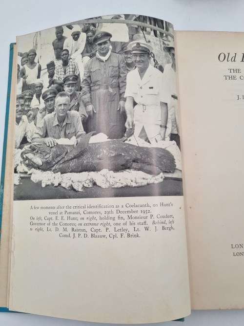 Old Fourlegs by J L B Smith | The Story of the Coelacanth