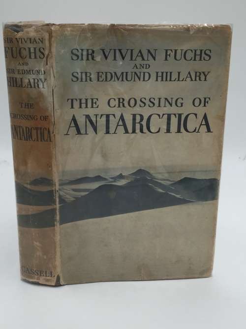 The Crossing of Antarctica by Sir Vivian Fuchs and Sir Edmund Hillary 1958 | Great maps and photos