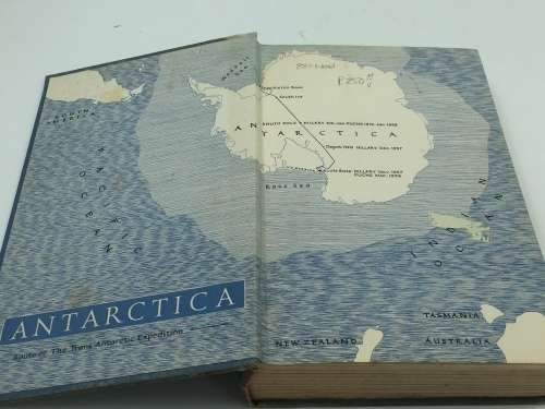 The Crossing of Antarctica by Sir Vivian Fuchs and Sir Edmund Hillary 1958 | Great maps and photos