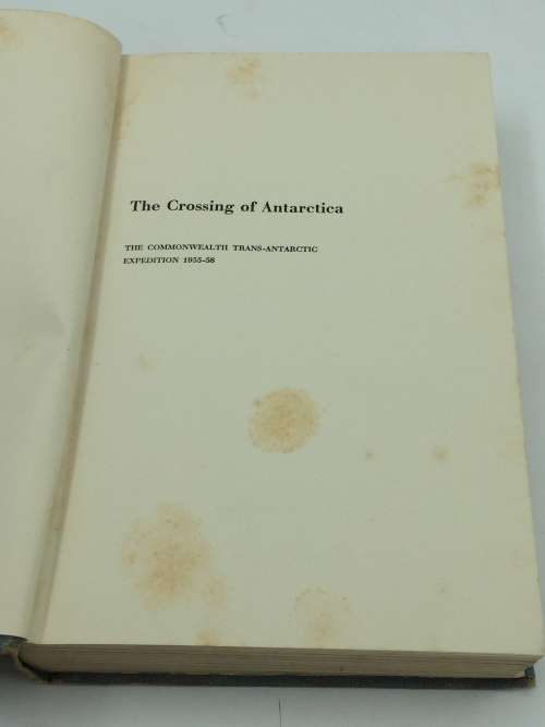 The Crossing of Antarctica by Sir Vivian Fuchs and Sir Edmund Hillary 1958 | Great maps and photos