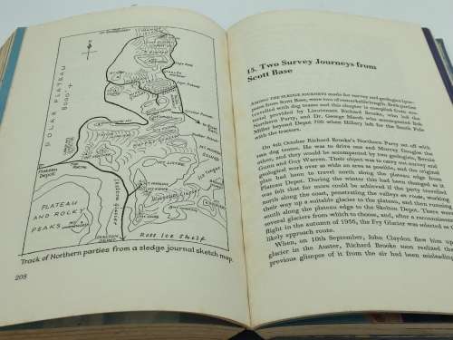 The Crossing of Antarctica by Sir Vivian Fuchs and Sir Edmund Hillary 1958 | Great maps and photos
