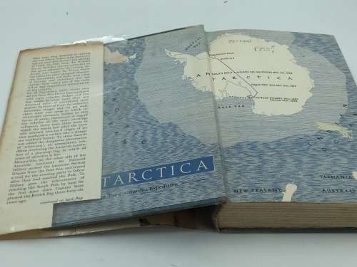 The Crossing of Antarctica by Sir Vivian Fuchs and Sir Edmund Hillary 1958 | Great maps and photos